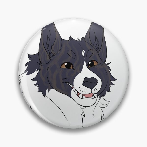 Item preview, Happy Corgi (Black Brindle) designed and sold by CosmicFatality.