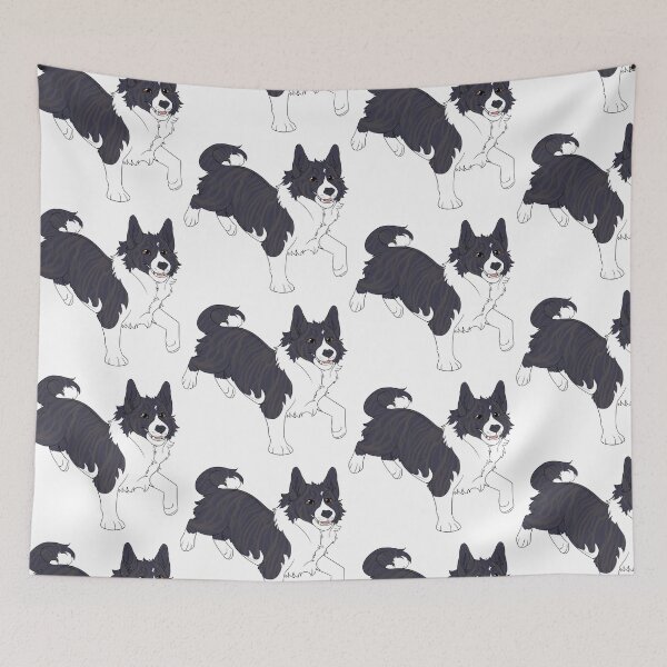 Item preview, Happy Corgi (Black Brindle) designed and sold by CosmicFatality.