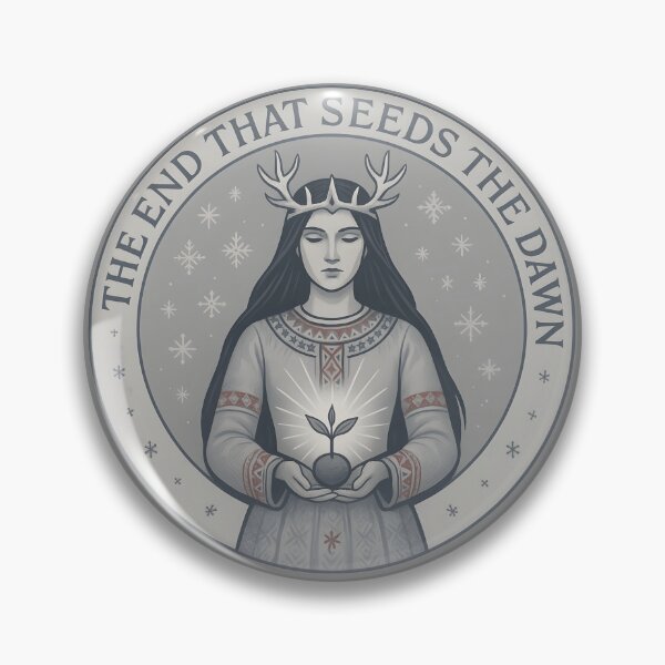 Item preview, Marzanna, Slavic Deity of Frozen Dawn - Folk Series designed and sold by Mission Ready.