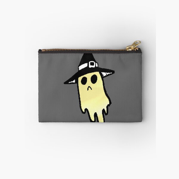 Item preview, Ghost Witch Yellow Halloween Kawaii Sad designed and sold by AstronautMerch.