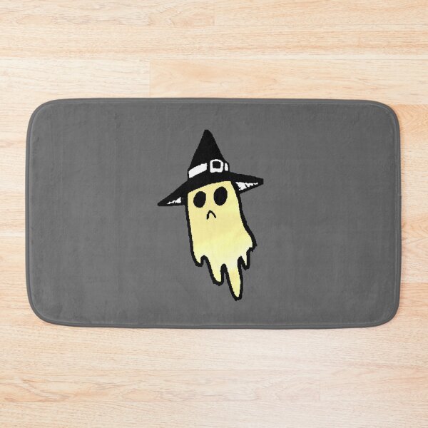 Item preview, Ghost Witch Yellow Halloween Kawaii Sad designed and sold by AstronautMerch.