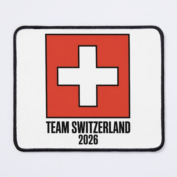 Item preview, Team Switzerland 2026 Fan Flag T-Shirt V8 designed and sold by DBWStudios.