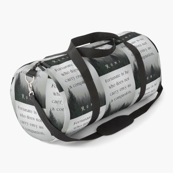 Item preview, Rumi quote: Fortunate is he who does not carry envy as a companion. designed and sold by artbleed.