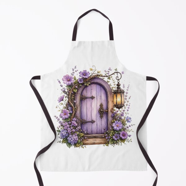 Item preview, Enchanted Lavender Fairy Door designed and sold by PetalGarden.