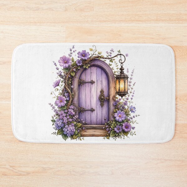 Item preview, Enchanted Lavender Fairy Door designed and sold by PetalGarden.