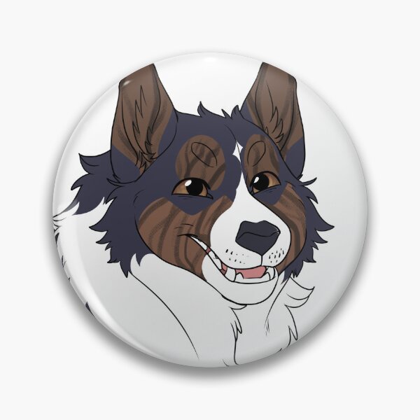 Item preview, Happy Corgi (Black with Brindle Points) designed and sold by CosmicFatality.