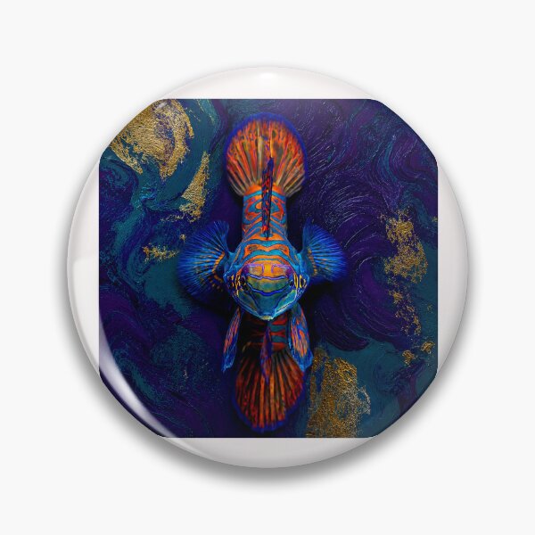 Item preview, Neon Mandarinfish:  A Symphony of Color Beneath the Waves #3 designed and sold by Helios Be. Lavsh.