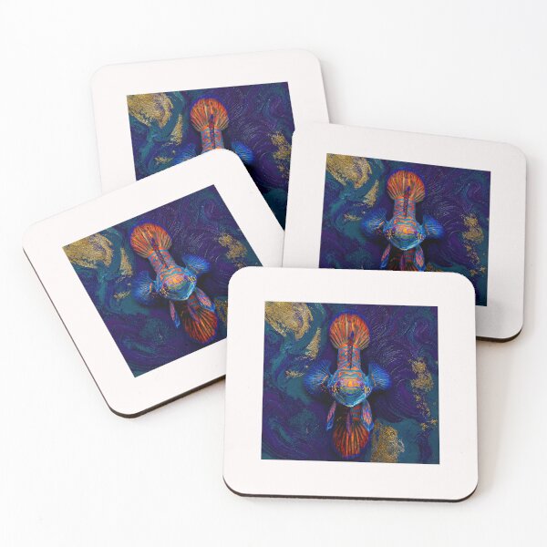Item preview, Neon Mandarinfish:  A Symphony of Color Beneath the Waves #3 designed and sold by Helios Be. Lavsh.