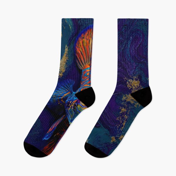Item preview, Neon Mandarinfish:  A Symphony of Color Beneath the Waves #3 designed and sold by Helios Be. Lavsh.