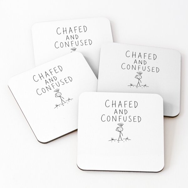 Item preview, Chafed and Confused | Running Humor  designed and sold by Earn Your View Trail Company.