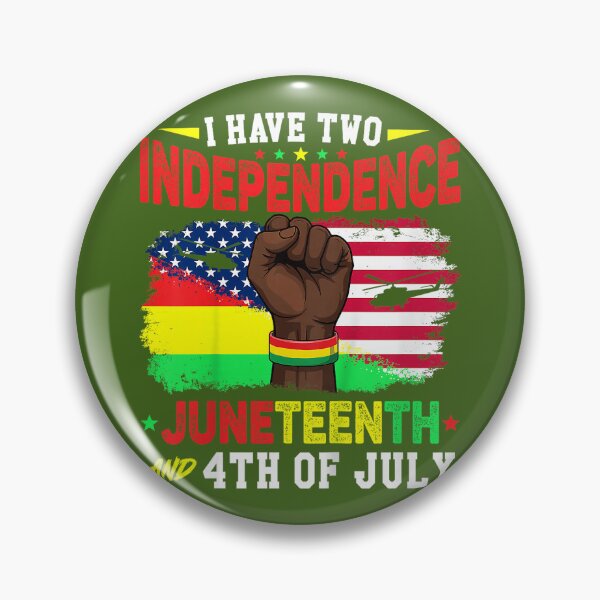 Item preview, Juneteenth 1865 African American Flag 4th of July Black Men designed and sold by Mjayshop.