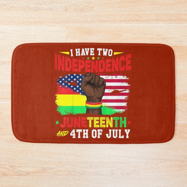 Item preview, Juneteenth 1865 African American Flag 4th of July Black Men designed and sold by Mjayshop.