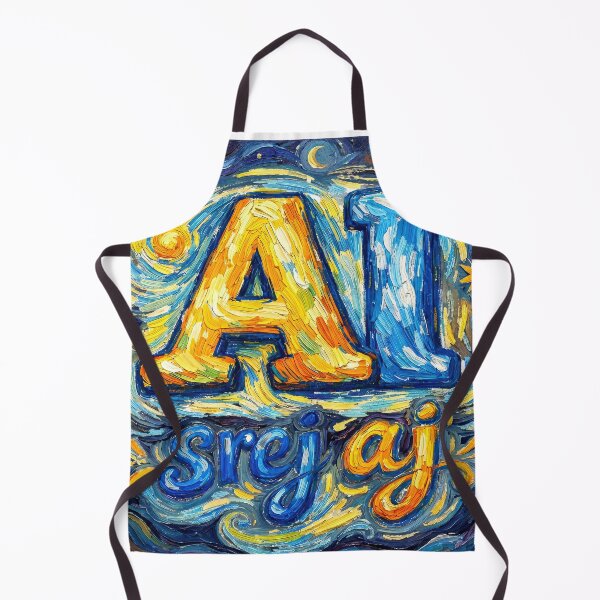 Item preview, Van Gogh AI Impressionist Swirling Art Vibrant Colors Tee designed and sold by dkl4u.