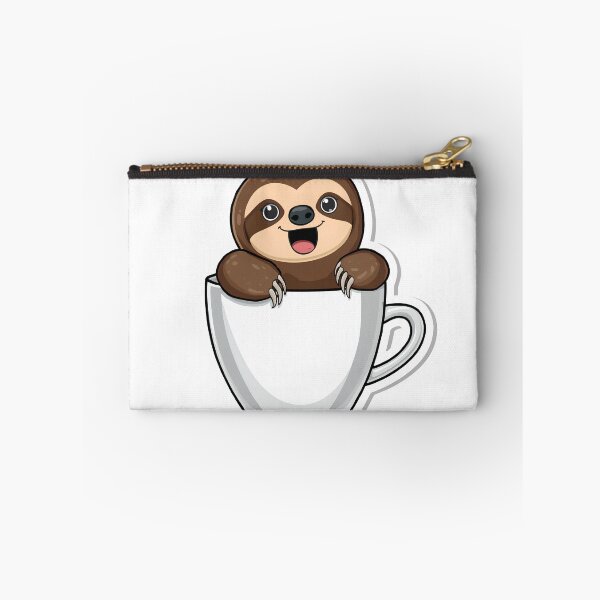 Item preview, Espresso Sloth Sticker designed and sold by Artify Walls.