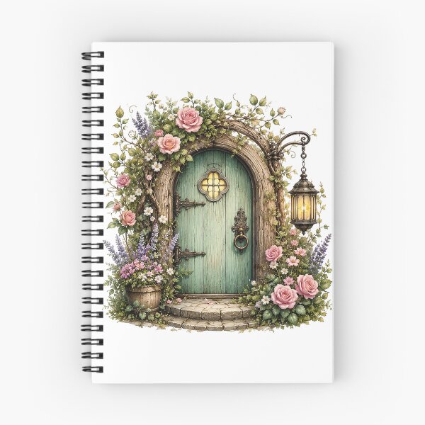 Item preview, Enchanted Rose Fairy Door designed and sold by PetalGarden.