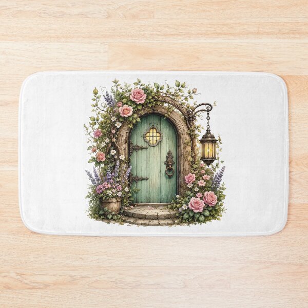 Item preview, Enchanted Rose Fairy Door designed and sold by PetalGarden.