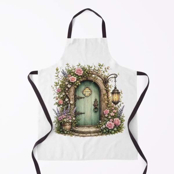 Item preview, Enchanted Rose Fairy Door designed and sold by PetalGarden.