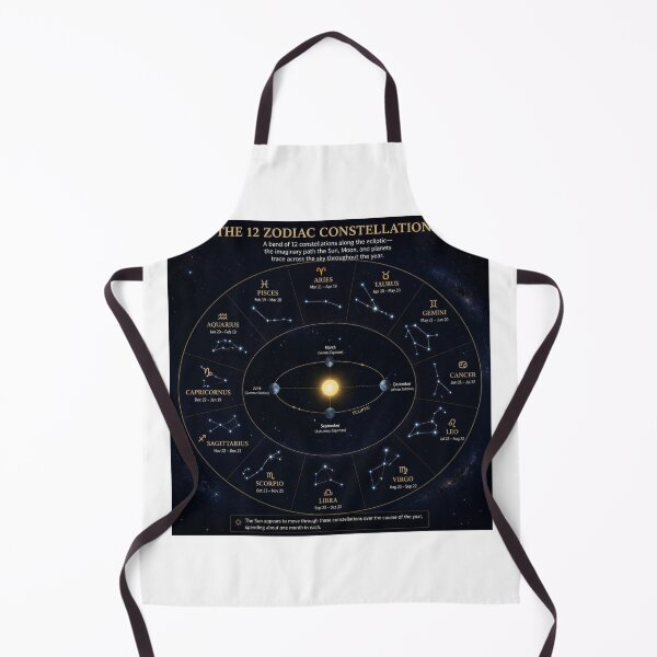 Item preview, Ecliptic Path Constellations | Cosmic Zodiac Star Artwork designed and sold by Baby Adee Collective.