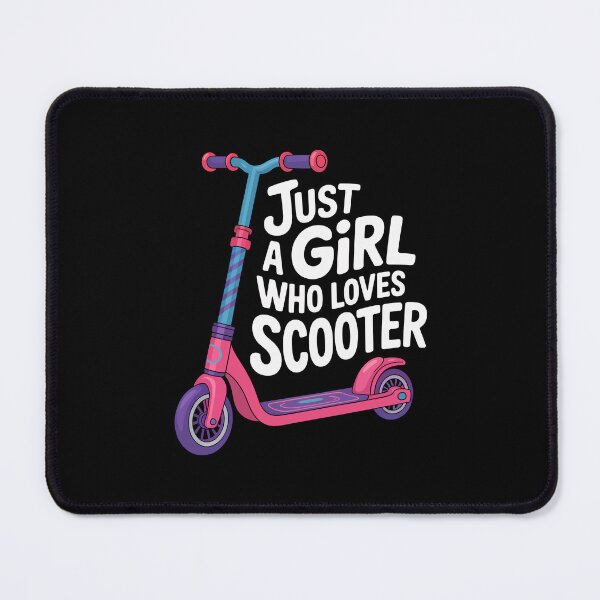Item preview, Just a Girl Who Loves Scooter designed and sold by jkrphoto.