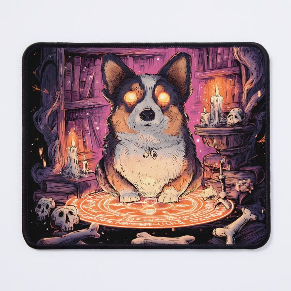 Item preview, The Summoned Corgi of Doom - Autumn & Halloween Series designed and sold by Mission Ready.