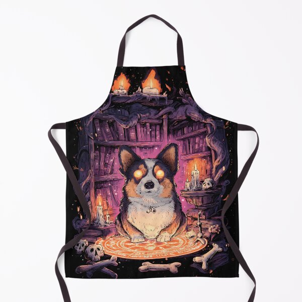 Item preview, The Summoned Corgi of Doom - Autumn & Halloween Series designed and sold by Mission Ready.