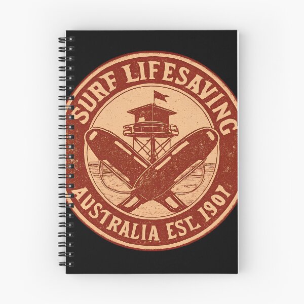 Item preview, Surf Lifesaving Australia Retro Vintage Badge — Est. 1907 Rescue Patch Design designed and sold by KawaiiOrbit.