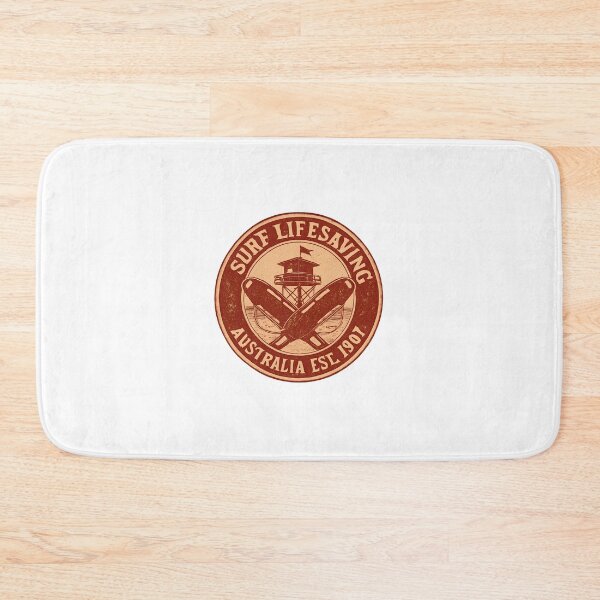 Item preview, Surf Lifesaving Australia Retro Vintage Badge — Est. 1907 Rescue Patch Design designed and sold by KawaiiOrbit.