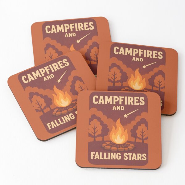 Item preview, Camfires and Falling Stars - Autumn & Halloween Series designed and sold by Mission Ready.