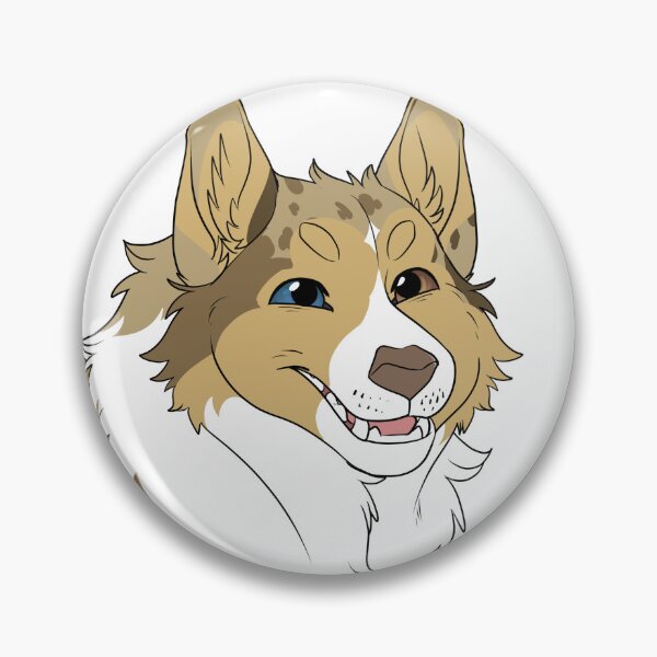 Item preview, Happy Corgi (Liver Merle) designed and sold by CosmicFatality.