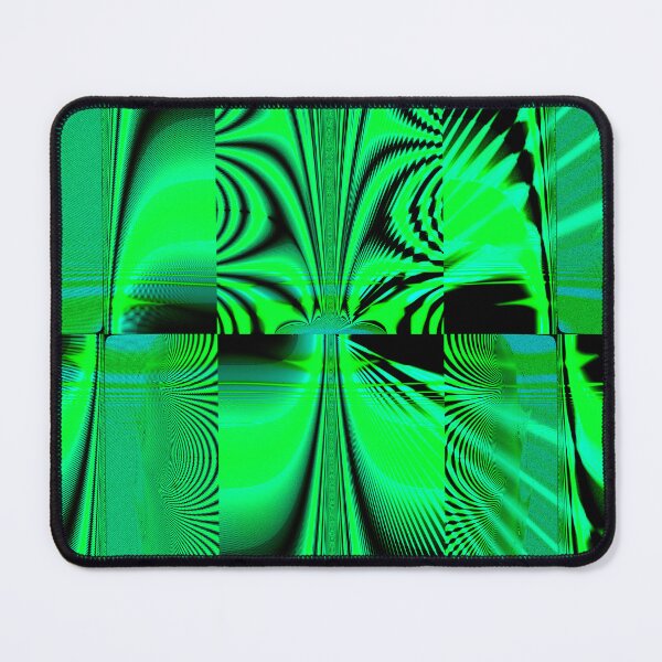 Item preview, Abstract Pattern "The water's green shimmer"  designed and sold by Gluecknika.