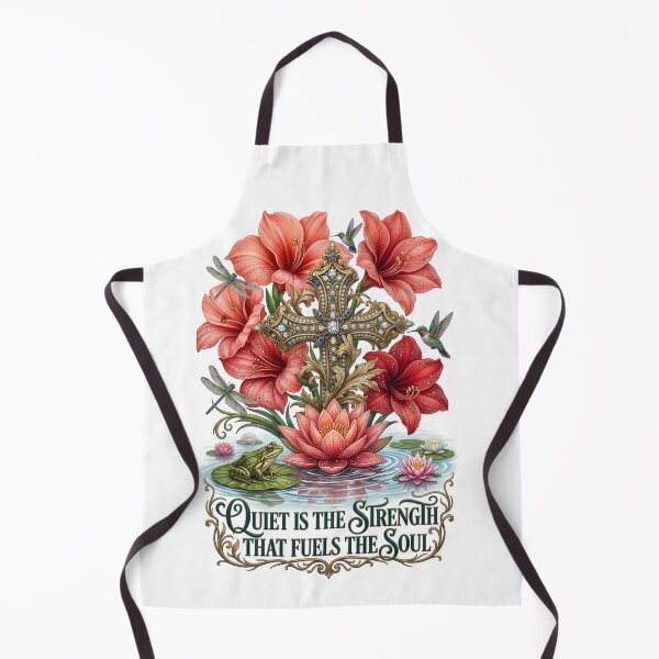 Item preview, Quiet Is The Strength Ornate Cross designed and sold by Sovereign Supply Co..