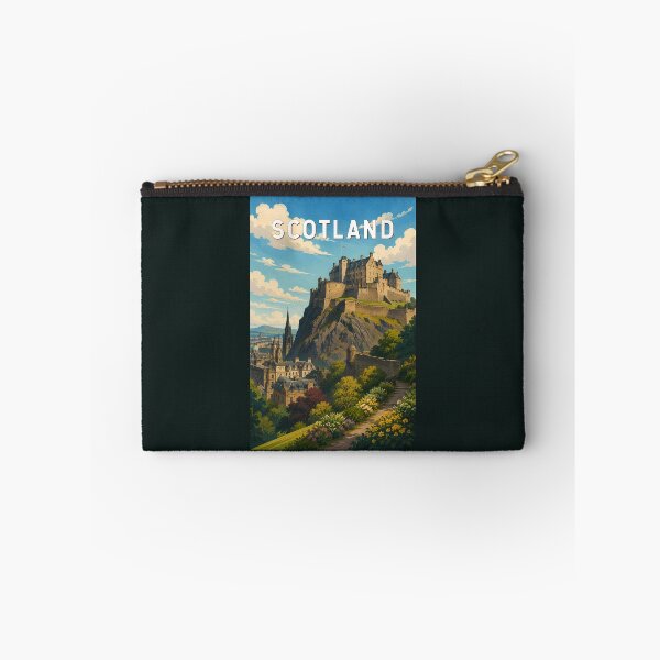 Item preview, Scotland United Kingdom Illustration Travel Art Vintage designed and sold by KrisSidDesigns.