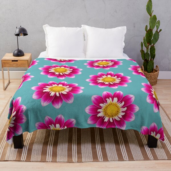 Item preview, Vibrant Pink Dahlia Flower designed and sold by MoonlitWhiskers.
