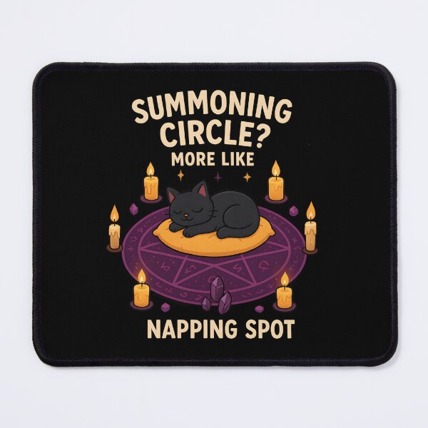 Item preview, Summoned Napping Cat - Autumn & Halloween Series designed and sold by Mission Ready.
