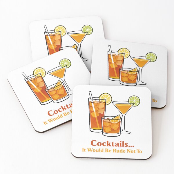 Item preview, Cocktails.. it would be rude not to  designed and sold by CornershopTee.