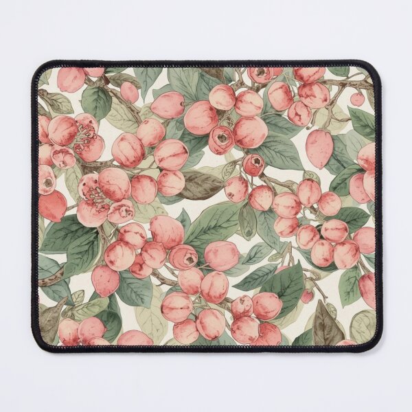 Item preview, Cute Pastel Berries Pattern – Kawaii Botanical Seamless Design for Stationery designed and sold by Art70shop.