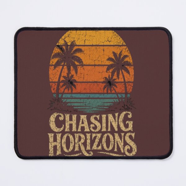 Item preview,  Chasing Horizons Vintage Retro Palm Trees Sunset designed and sold by ElkasDesign.