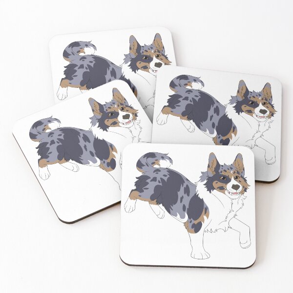 Item preview, Happy Corgi (Merle V1) designed and sold by CosmicFatality.