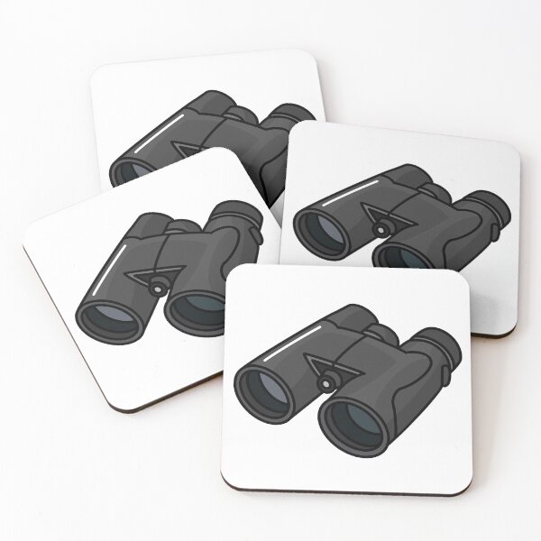Item preview, Binoculars Sticker | Postcards from Abroad Collection designed and sold by BellaDesignCo.