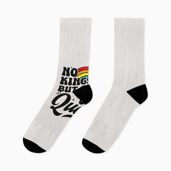 Item preview, No Kings But Yas Queens Funny Pride Rainbow LGBTQ Drag Humor Design designed and sold by BrookePage271.