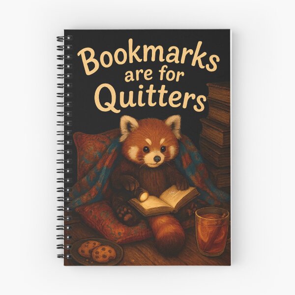 Item preview, Red Panda Can’t Stop Reading - Autumn & Halloween designed and sold by Mission Ready.