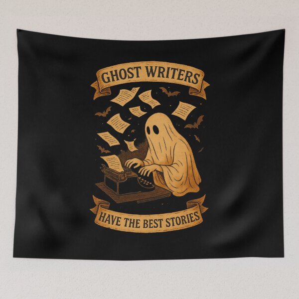 Item preview, Ghost Writers Have the best Stories - Halloween designed and sold by Mission Ready.