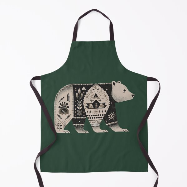 Item preview, Slavic Bear Pattern - Folk Series designed and sold by Mission Ready.