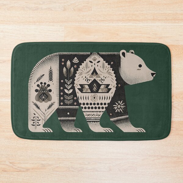 Item preview, Slavic Bear Pattern - Folk Series designed and sold by Mission Ready.