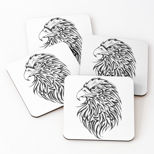 Item preview, Modern Calligraphic Eagle ORNAMENT designed and sold by elmuna.
