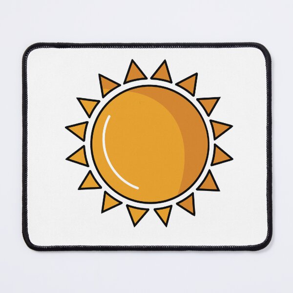 Item preview, Sun Sticker | Postcards from Abroad Collection designed and sold by BellaDesignCo.