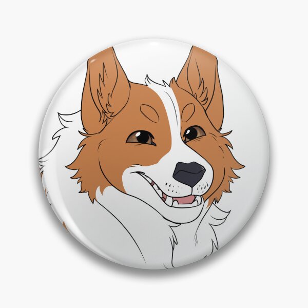 Item preview, Happy Corgi (Red and White) designed and sold by CosmicFatality.