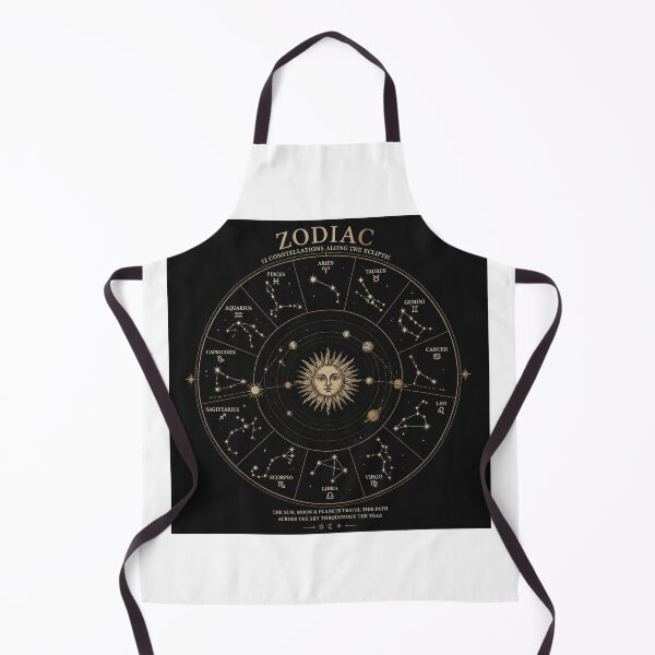 Item preview, Zodiac Star Map Ecliptic Constellation Illustration designed and sold by Baby Adee Collective.