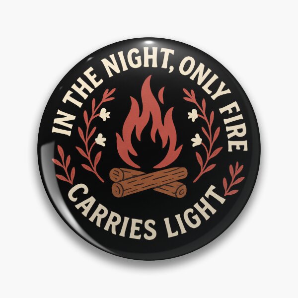 Item preview, Bonfire Print, Fire in the Night - Autumn designed and sold by Mission Ready.