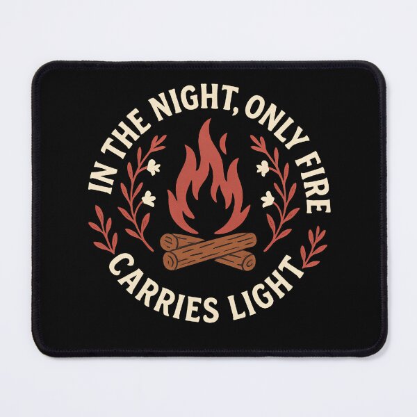 Item preview, Bonfire Print, Fire in the Night - Autumn designed and sold by Mission Ready.